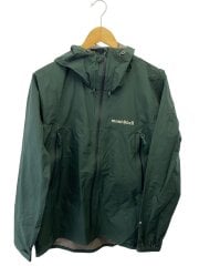 レイントレッカー ジャケット/S/ナイロン/GRN