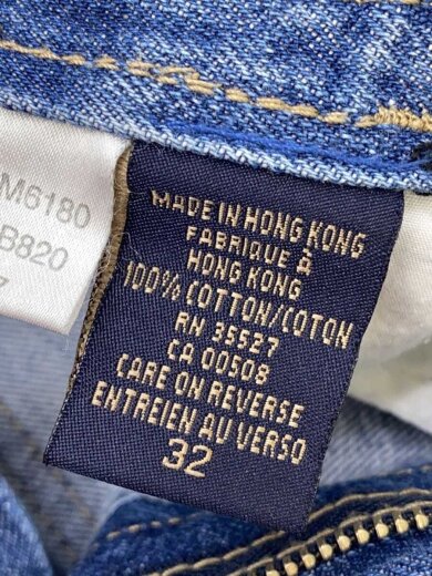 商品画像：ショートパンツ/32/デニム/インディゴ/無地// 5