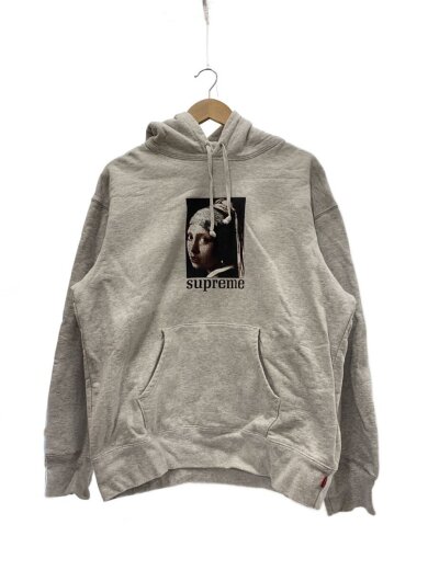 商品画像：20AW/真珠の耳飾りの少女/パーカー/L/コットン/GRY/無地 1