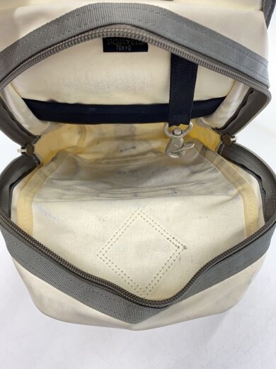 商品画像：ウエストバッグ/PVC/WHT/無地/使用感有 6