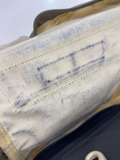 商品画像：ウエストバッグ/PVC/WHT/無地/使用感有 8