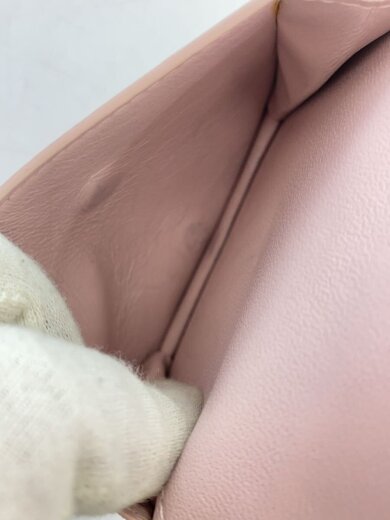 商品画像：2つ折り財布/--/PNK/無地/レディース/594216・5960・V・531267 5