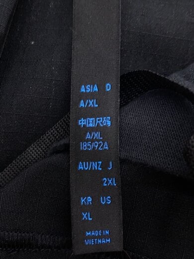 商品画像：カーゴパンツ/--/ポリエステル/BLK/IA2456/BLUE VERSION CARGO PANT BLACK 5