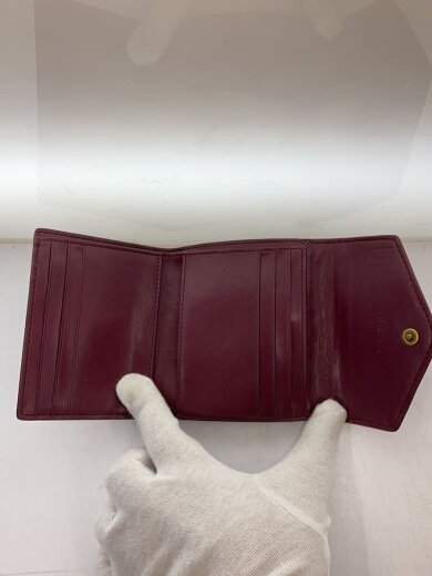 商品画像：3つ折り財布/PVC/BEG/花柄/レディース/67246 4