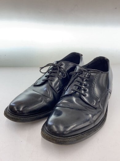 商品画像：プレーントゥ/ドレスシューズ/25.5cm/BLK/レザー/外羽根/反り有// 2