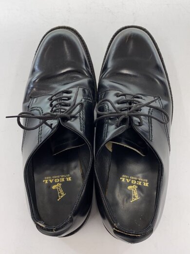 商品画像：プレーントゥ/ドレスシューズ/25.5cm/BLK/レザー/外羽根/反り有// 3