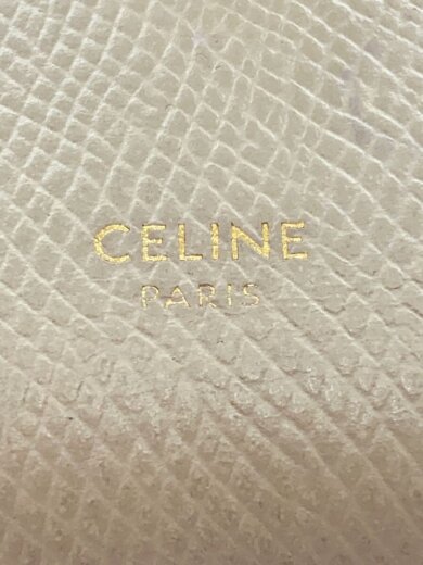 商品画像：ミディアムストラップウォレット/2つ折り財布/レザー/IVO/レディース/角スレ、使用感有 3