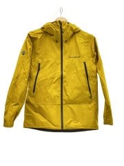 レイントレッカー ジャケット/S/ナイロン/YLW