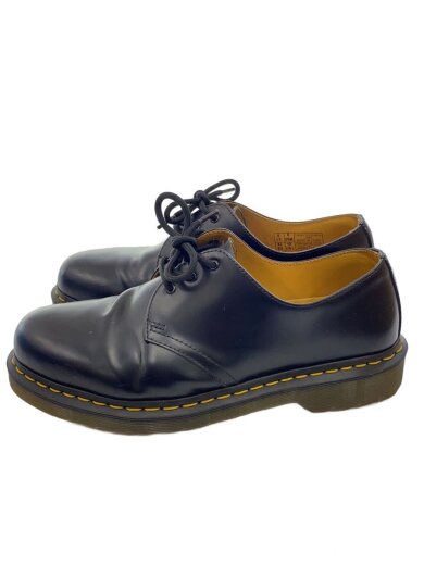 商品画像：3ホール/ドレスシューズ/UK8/BLK/レザー 1