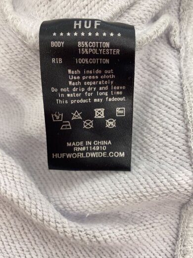 商品画像：スウェット/S/コットン/GRY 4