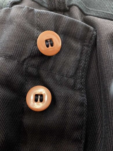 商品画像：M59/オーバーダイ/カーゴパンツ/黒染め/コットン/BLK/無地 7