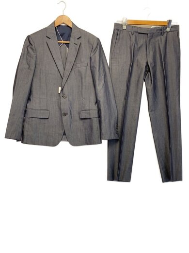 商品画像：3ピーススーツ/C88～94/ウール/BLU/別布ベスト付/使用感有// 1