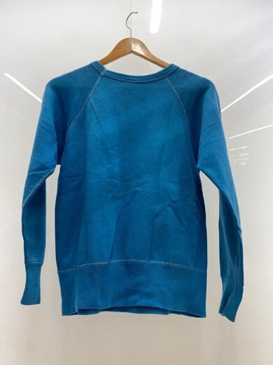 商品画像：50-60s/スウェット/無地/コットン/BLU/無地/襤褸/タグ欠/ブランク/ラグラン 2