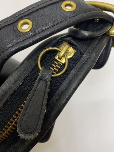 商品画像：OLD COACH/ワンショルダー/ショルダーバッグ/レザー/BLK/無地/9058 8