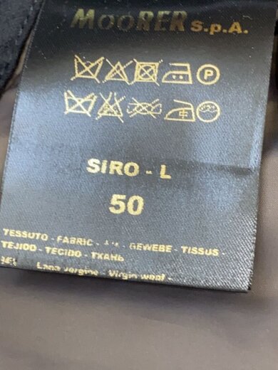 商品画像：ダウンジャケット/50/ウール/BLK/無地/SIRO-L 5