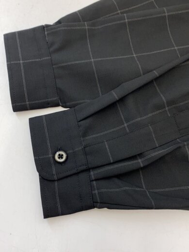 商品画像：長袖シャツ/L/ポリエステル/BLK/CTE-26S401-CHECK 5