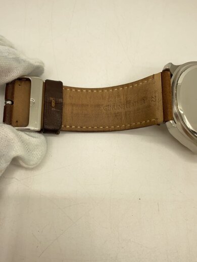 画像：COACHクォーツ腕時計/アナログ/レザー/IVO/146020586