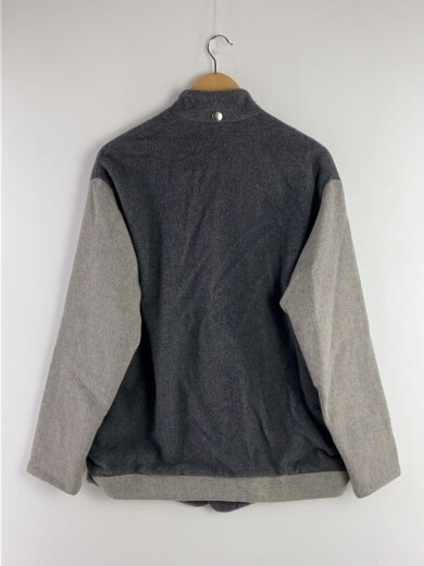 商品画像：スタジャン/S/ウール/GRY/無地 2