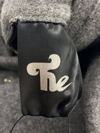 商品画像：スタジャン/S/ウール/GRY/無地 3