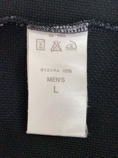 商品画像：ジップパーカー/L/ポリエステル/BLK 4