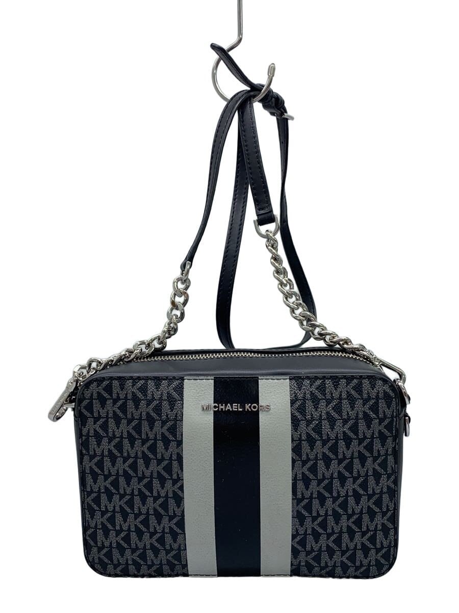 MICHAEL KORS / ショルダーバッグ/--/BLK/総柄/32F2SJ6M2V