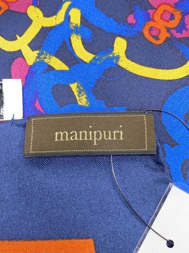 商品画像：スカーフ/シルク/NVY/花柄/レディース// 2