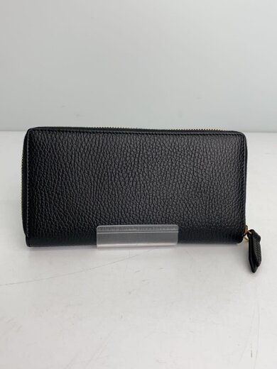 商品画像：長財布/レザー/BLK/無地/レディース/456117496334// 2