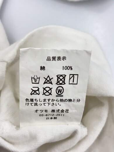 商品画像：Tシャツ/XXL/コットン/WHT 5
