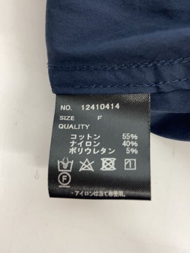 商品画像：シャツ/FREE/コットン/NVY/12410414 4