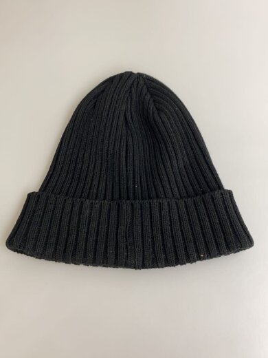 商品画像：ニットキャップ/コットン/ブラック/Overdyed Beanie// 2