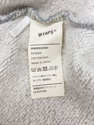 商品画像：パーカー/3/コットン/GRY/プリント 4