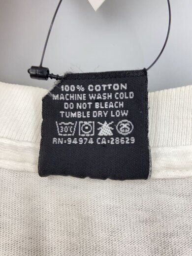 商品画像：Tシャツ/M/コットン/WHT/1980 v-8 4