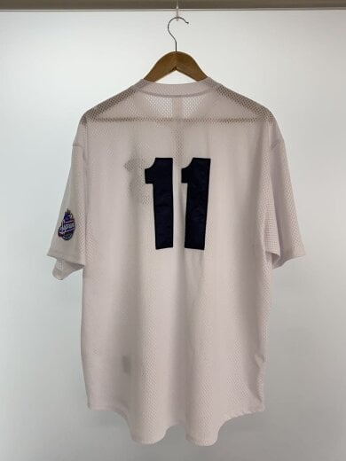 商品画像：カットソー/XL/ポリエステル/WHT/SlogoBaseballHenley// 2