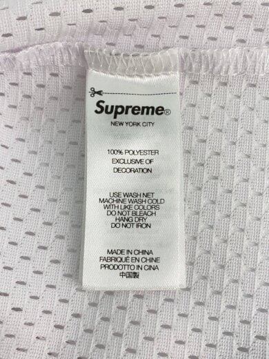 商品画像：カットソー/XL/ポリエステル/WHT/SlogoBaseballHenley// 4