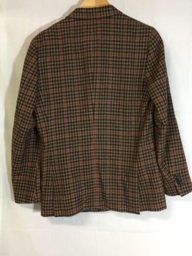 画像：Paul Smithテーラードジャケット/L/ウール/BRW/千鳥格子/PF-SL-61874/E.THOMAS/ダブル2