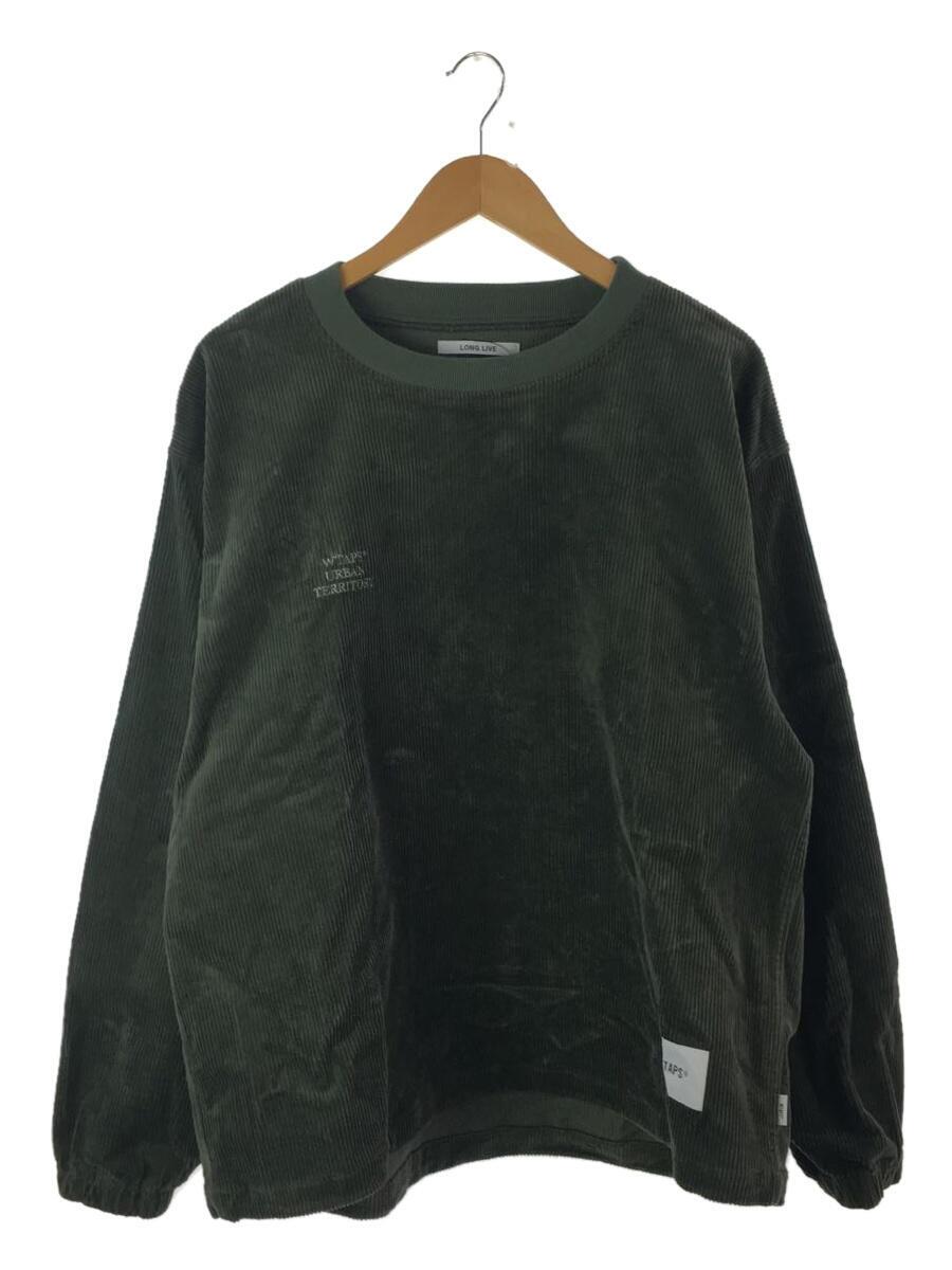 WTAPS(ダブルタップス) / スウェット/2/コットン/GRN/無地/222BRDT-SHM4 | 古着の販売・通販ならセカンドストリート