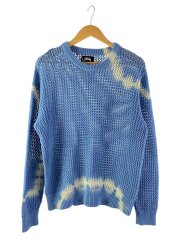 セーター(薄手)/M/コットン/BLU/117105