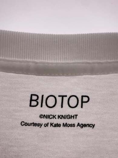 商品画像：BIOTOP/ビオトープ/Tシャツ/kate moss/ケイトモス/M/コットン/ホワイト/BOM-05080-C// 3