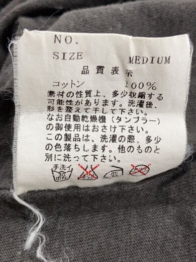 商品画像：アーカイブ/Tシャツ/M/コットン/GRY// 4