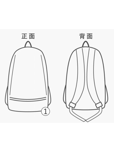 商品画像：リュック/ポリエステル/BLK/nm07711a 8