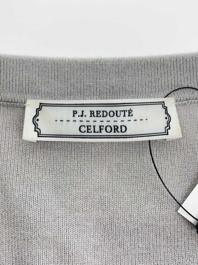 商品画像：×P.J. REDOUTE/モチーフカーディガン/カーディガン/one/レーヨン/GRY/cwnd254064 3