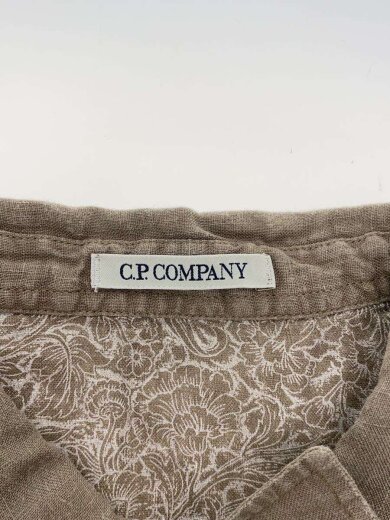 商品画像：半袖シャツ/M/リネン/ベージュ/CPU0628 3