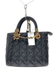 2wayキルティングバック/ショルダーバッグ/--/BLK