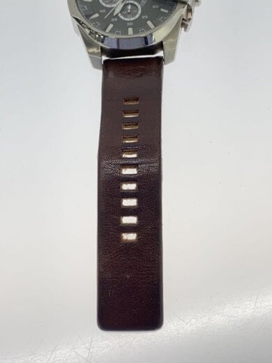 商品画像：クォーツ腕時計/アナログ/レザー/GRY/BRW/dz-4290 5