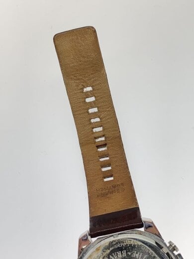 商品画像：クォーツ腕時計/アナログ/レザー/GRY/BRW/dz-4290 7