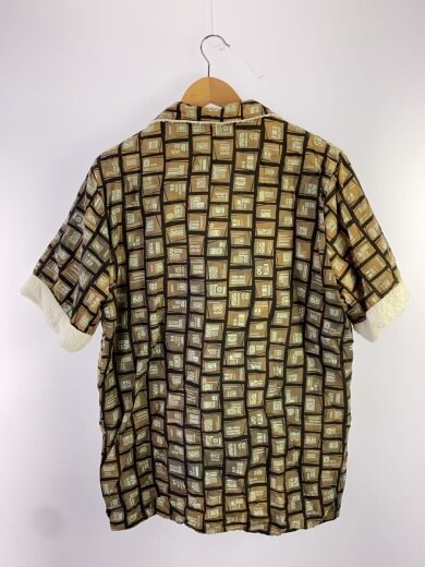 商品画像：50s/60s/VINTAGE/ビーチシャツ/半袖シャツ/M/コットン/BEG/総柄 2