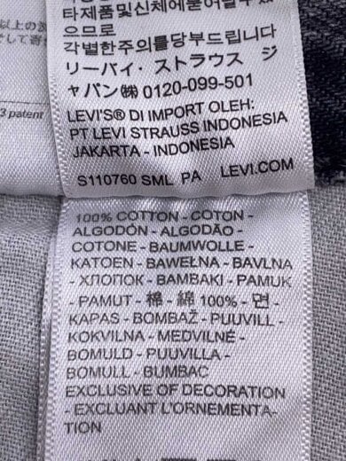 商品画像：565/W34/L30/ストレートパンツ/34/デニム/BLK/A7221-0006 6