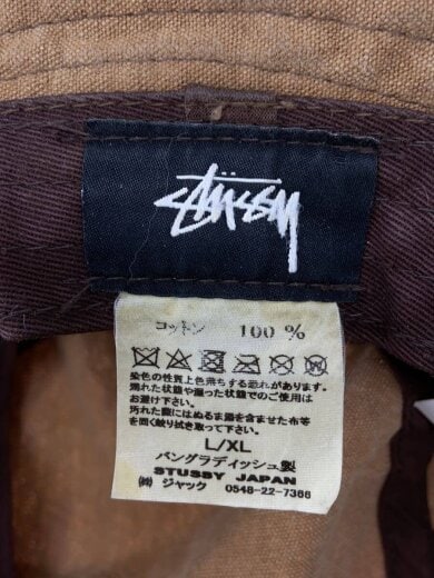 商品画像：ロゴ/バケットハット/L/コットン/ベージュ/メンズ 5