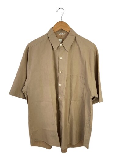 商品画像：WASHED FINX TWILL BIG HALF SLEEVED/シャツ/5/ベージュ/A23SS03TN 1