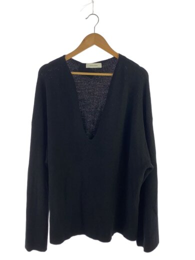 商品画像：dormer knit/ニット・セーター(厚手)/S/ウール/ブラック/無地/ES2715 1